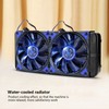 240mm G4/1 Aluminum Computer Water Cooling Cooler For CPU LED