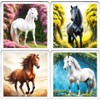 Horse Coaster Set. 4 different Horse Pictures on 10cm x