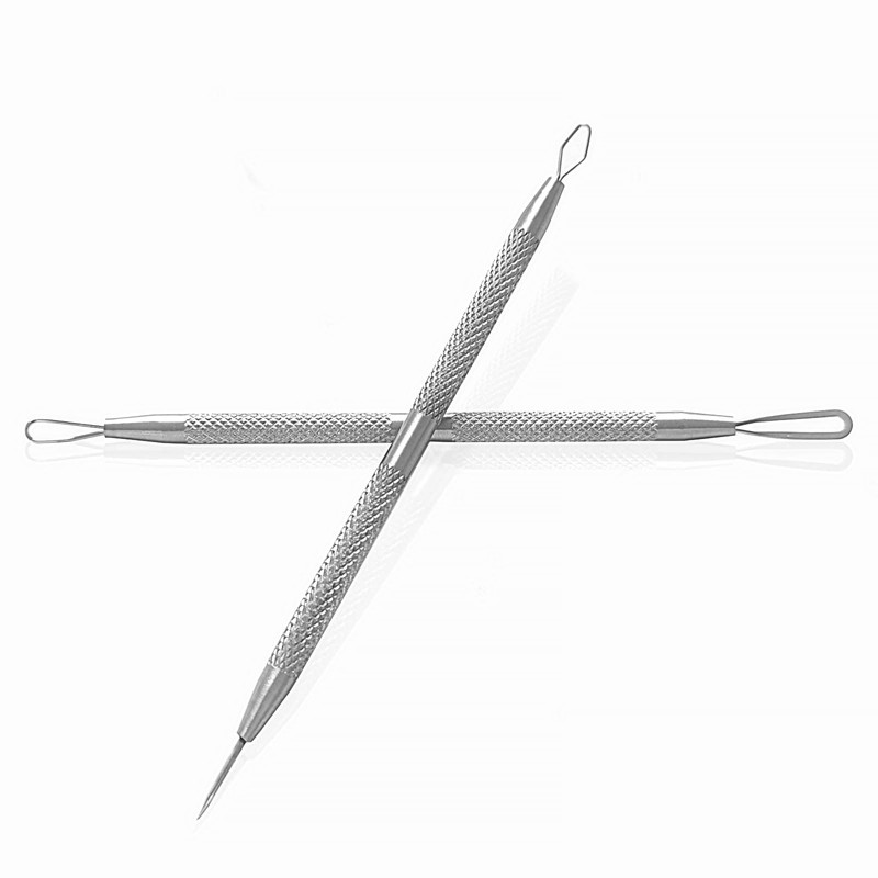 jaxiria 2 Pack 2-in-1 Pimple Extractor Removal Tools - Professional