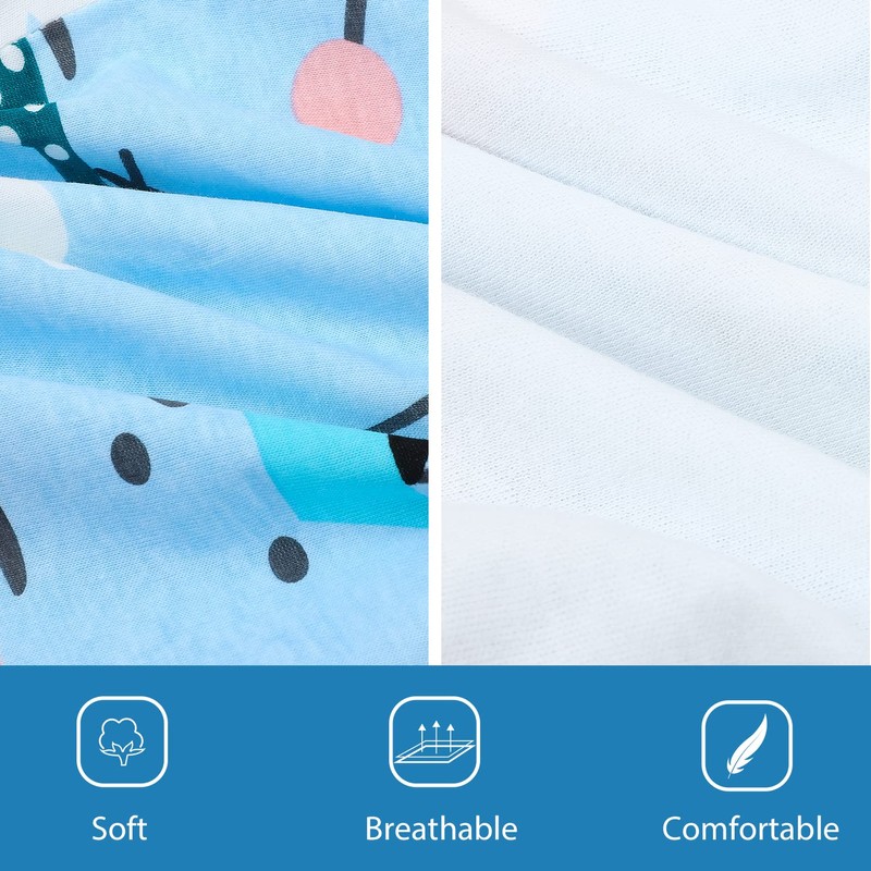 MooMoo Baby Waterproof Diaper Pants for Potty Training 2 Packs