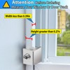 Window Locks for Sliding Windows(10 Sets),Baby Window Safety Locks for