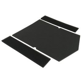 Comedes Replacement Foam Filter Set Compatible with Miele Dryers | Can be Used Instead of Miele Filter 6057930 and 9688381 (No.: 7358901) | Sponge Filter Base Filter Post Motor Filter (Set of 3)