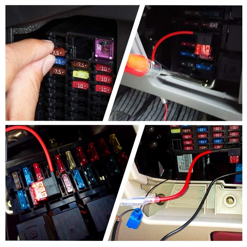 Micro2 Small Circuit Fuse Tap Kit Automotive Flat Type Blade