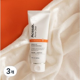 Dermagen Arcssak Acne Functional Baja Foam Cleansing, 3 pieces, 120ml / 더마겐 아크싹 여드름 기능성 바하 폼클렌징, 3개, 120ml