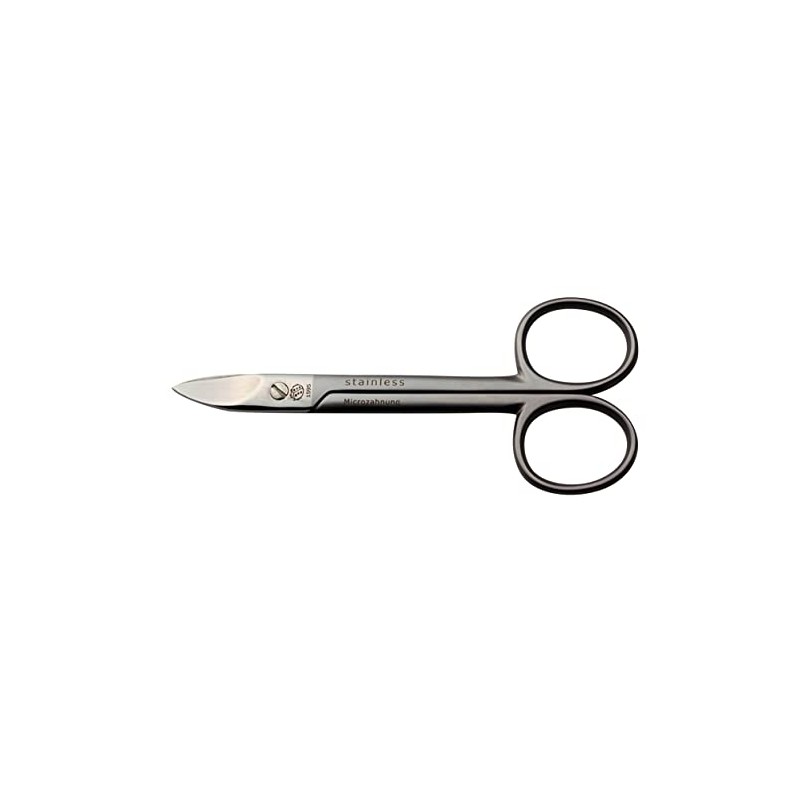 Sonnenschein by Hans Kniebes - Curved, micro-serrated toenail scissors -