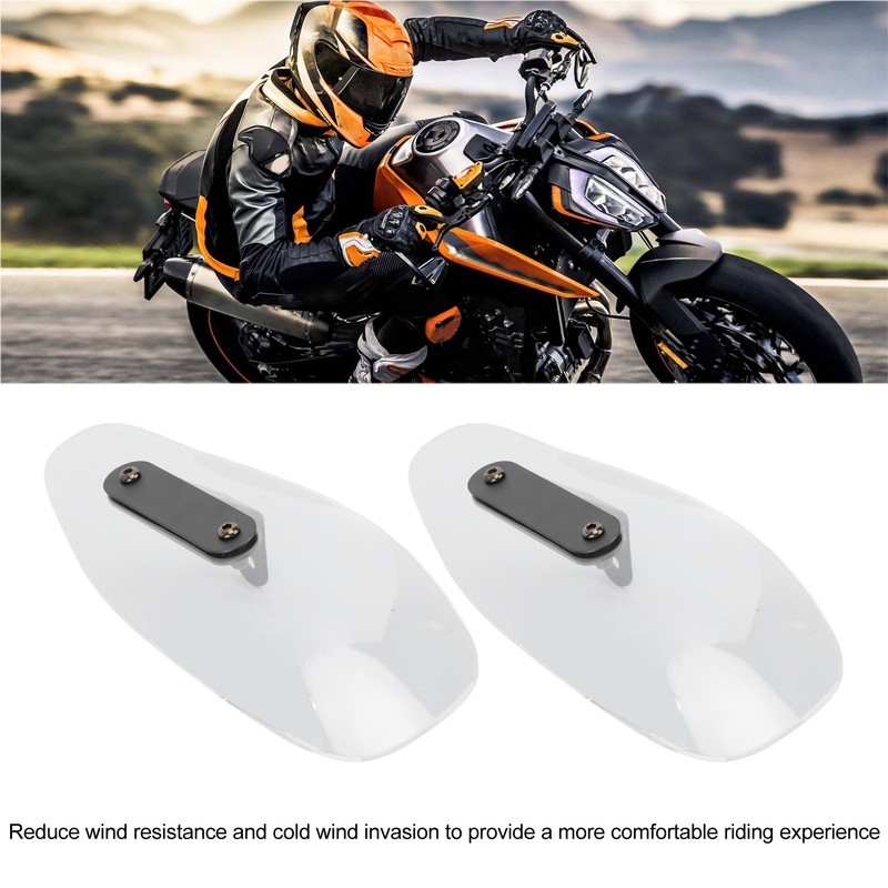 Motorcycle Hand Guard Reduce Wind Resistance Universal Fit for Most