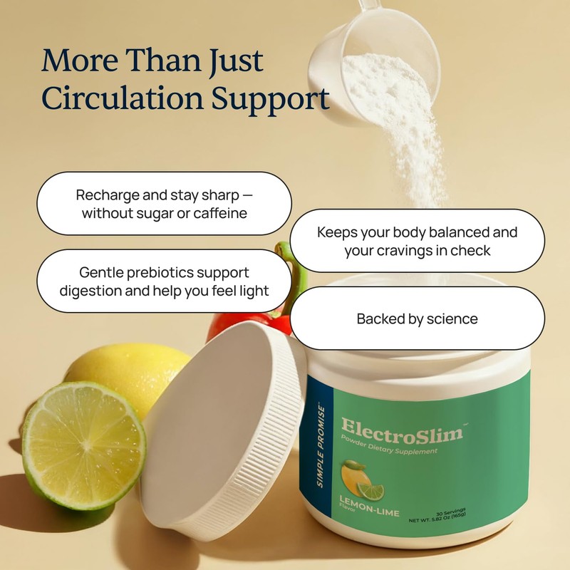 Simple Promise ElectroSlim - Sugar-Free Keto Electrolytes Powder - No