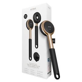 Geske Led Sonic Full Body Brush Cepillo Limpiador Corporal Exfoliante Intensivo Pulsaciones Smartsonic Masaje Limpieza Profesional Elimina Piel