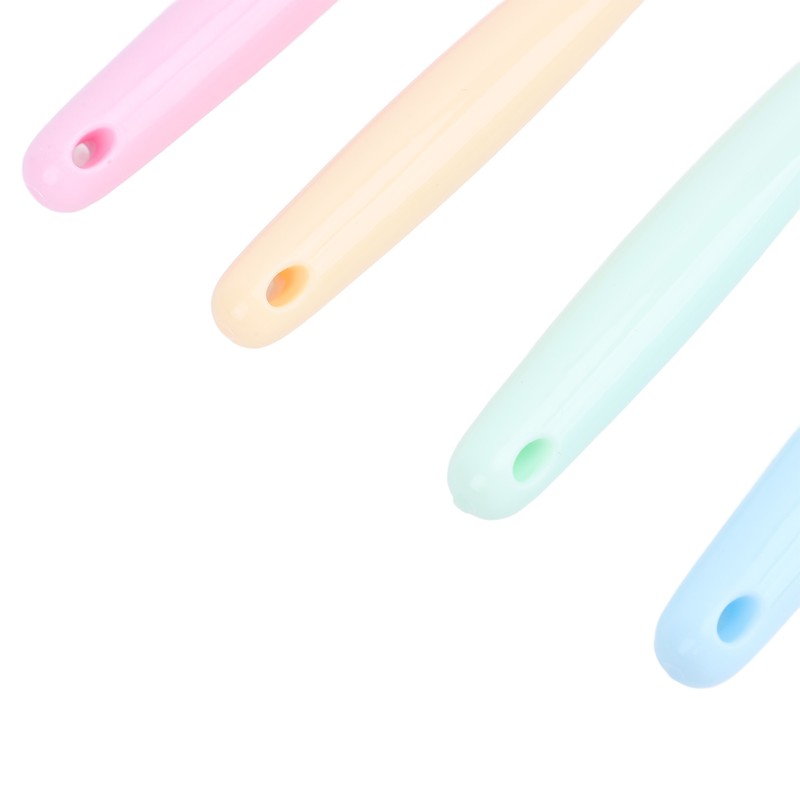 4pcs Three Sided Toothbrush Soft Bristles Three Head Teeth Cleaner