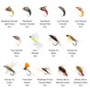 BASSDASH Trout Steelhead Salmon Fishing Flies Barbed Barbless Fly Hooks