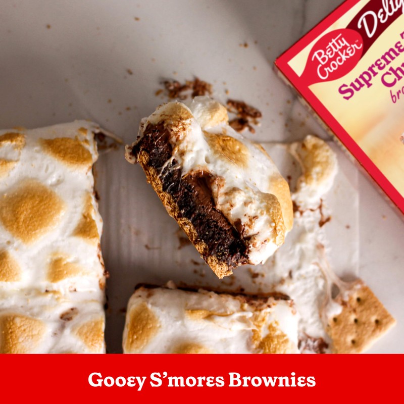 Betty Crocker Delights Triple Chunk Supreme Brownie Mix, 17.8 oz