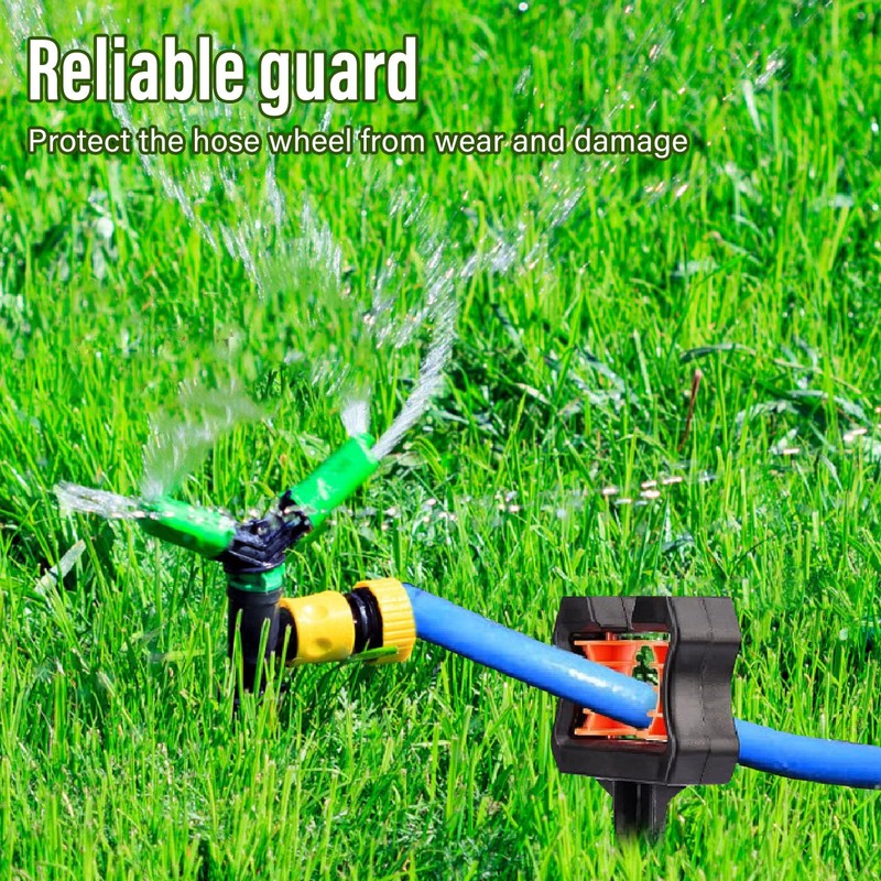 3Pcs Garden Hose Guide Spike, Hose Guide Stake Hose Roller