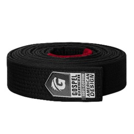 GOSPEL Vintage Series BJJ Belt for Men & Women | Brazilian Jiu Jitsu Belt with Vintage Colors (Vintage Black, A2)