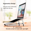 Awxlumv Laptop Stand, Aluminum Vertical Laptop Computer Stand,Ventilated Laptop Riser