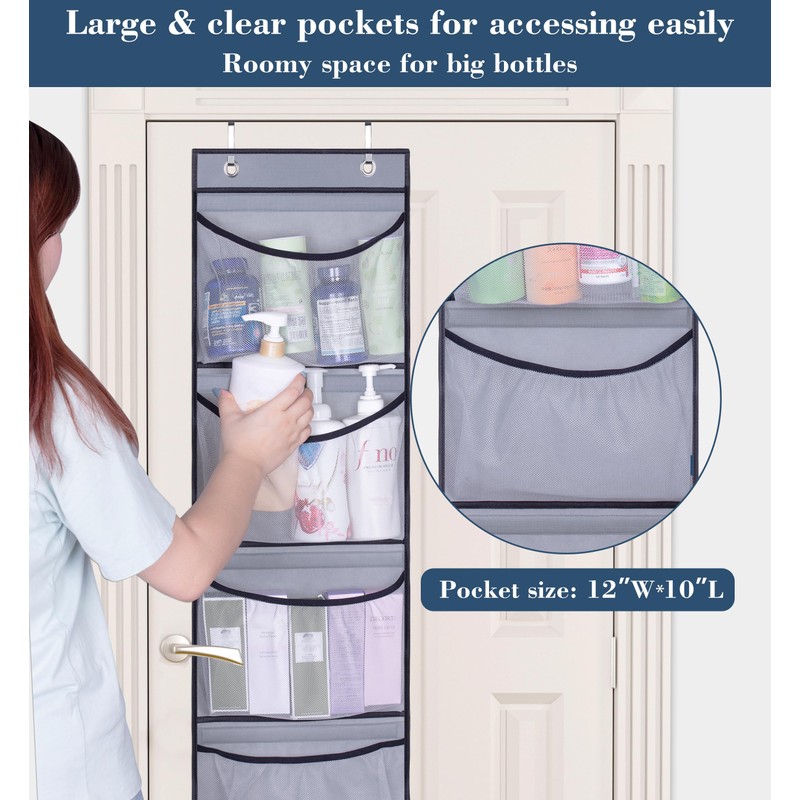 KEETDY Hanging Shelves Over the Door Organizer Storage for Closet