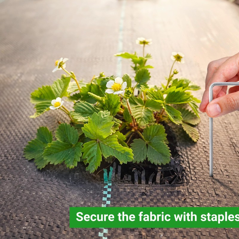 warmfarm 4x30ft Landscape Fabric Heavy Duty,Thicken Block Gardening Ground Cover