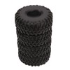 1.9in RC Car Tire Uneven Texture Surface Stable Grip Rubber