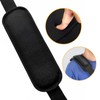 Black Universal Shoulder Strap Pads Replacement Shoulder Pad Air Cushion