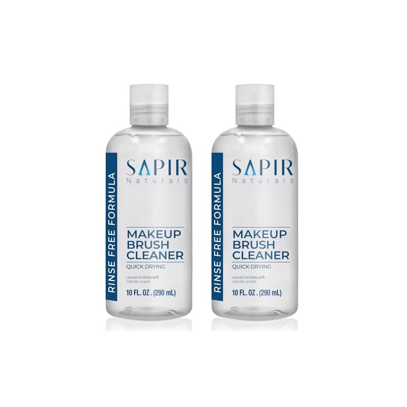 Premium Makeup Brush Cleaner Liquid 2 Packs of 10oz (290