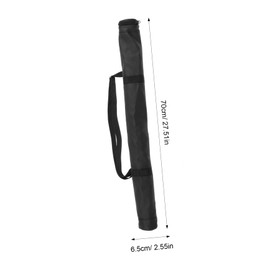 BIUDECO Baseball Bat Tube Bag Oxford Cloth Leather Portable Travel Case 21-25 Inches Bat Pouch