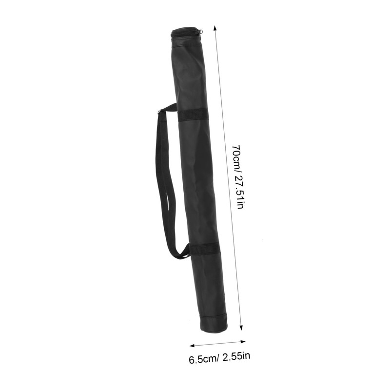 BIUDECO Baseball Bat Tube Bag Oxford Cloth Leather Portable Travel