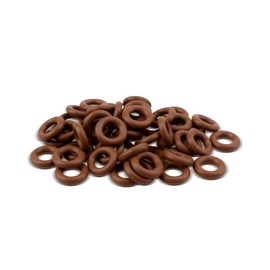 Innfeeltech 50 Pcs O-Rings Fluorine Rubber, 8 * 1.9mm Sealing O-Rings for Washer, Faucet and Plumbing in Kitchen Bathroom
