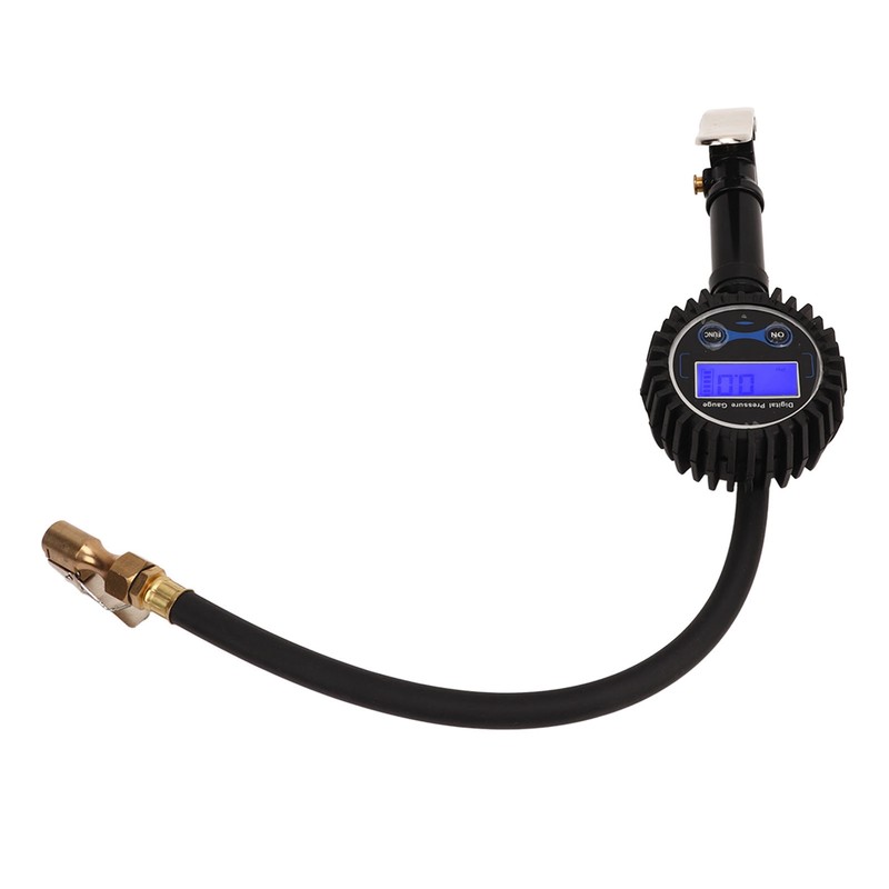 Digital Tire Inflator Tire Pressure Gauge with Digital Display 1/4