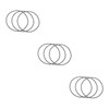 Sosoport 9pcs Bar Stool Floor Protectors Super-Slip Rubber Ring for