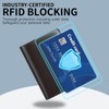 SENDEFN Men's Wallets Multifunctional RFID Blocking Leather Wallet Credit Card