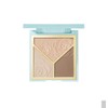 3D Highlighter & Contour Palette - Schimmerndes und mattes Puder