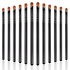 12 Pieces Small Concealer Brush Flat Lip Concealer Brush Under