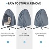 RICHIE 90”x78” Patio Egg Chair Covers Waterproof & UV Resistant,