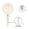 Congparts CH751 751CH Key Compatible with RV Campers, T-Handles, Side