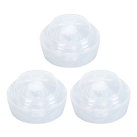 3Pcs Teat Shields 2 Layer Protective Cover for Breastfeeding Nursing Newborn Difficulties Flat Inverted Teats