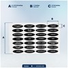 Five Oceans Boat Switch Panel Labels, 28 Pcs per Sheet,
