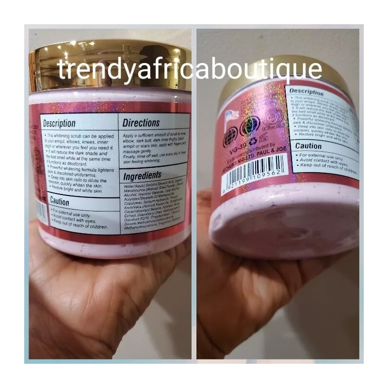 Veetgold Super Whitening Scrub & HONEYBEE KNUCKLE & KNEES RESTORER.