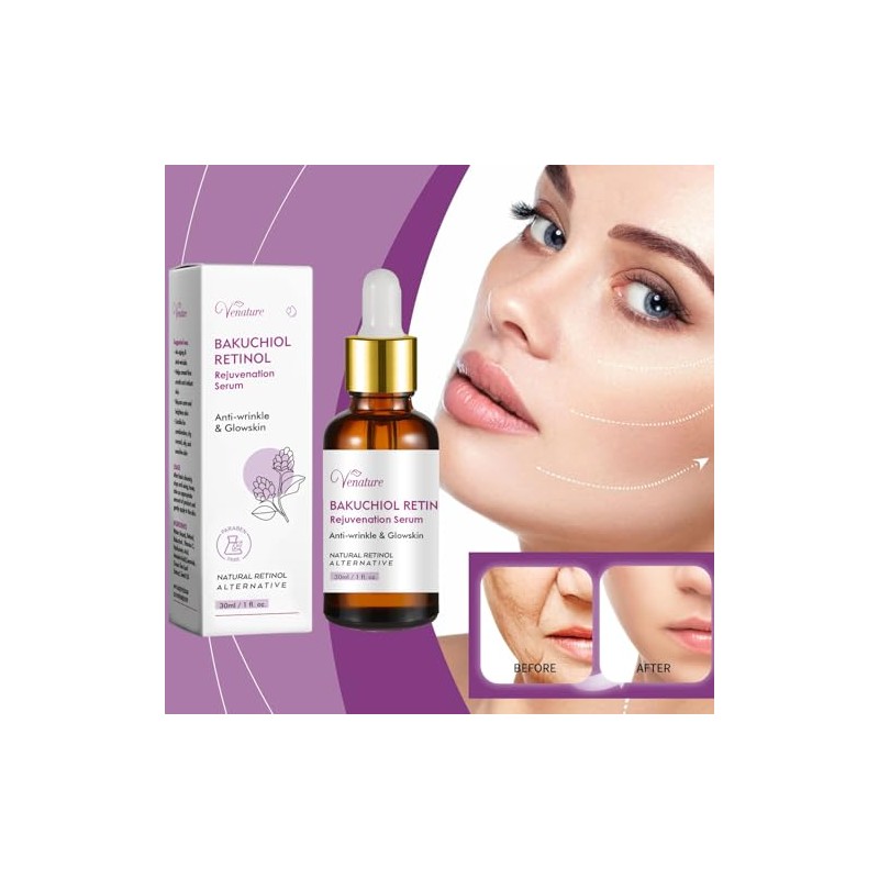 Suero Rejuvenecedor con Retinol Bakuchiol