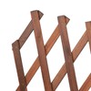 Expandable Plant Climbing Lattices Extensible Pine Fence Plant Support for