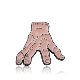 PLITI Horror Movie Inspired Gift Musical Lover Gift Thing Hand Brooch Pin For Fans (hand pin)