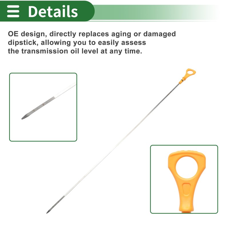 X AUTOHAUX Oil Dipstick Oil Level Dip Stick No.266113C502 for