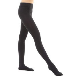 Liapom Women's Tights, Fleece-Lined, 160 Denier, Fleece-Lined Tights, Cold Protection, Warm, Stretchable, Warm, Warm, For Autumn and Winter, Cold Protection, Black