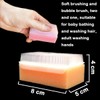Scalp Scrubbie Baby Cradle Cap Brush Baby Bath Scrubber Sensory