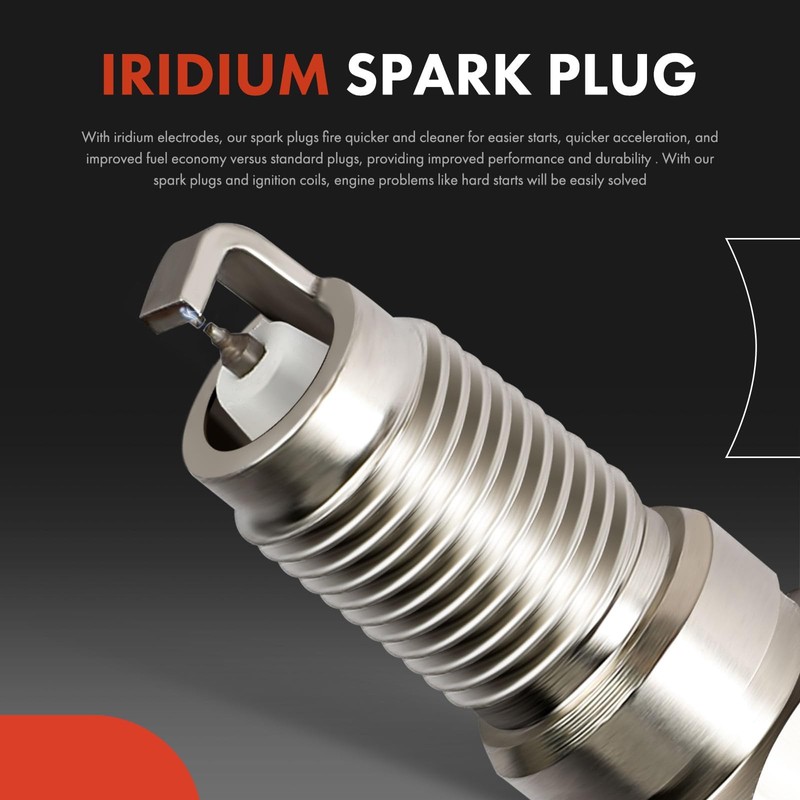 A-Premium 2 Ignition Coils with 2 Wire and 4 Iridium