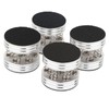 Isolation Plaform Pad Feet Stand Spikes for Record Players/Subwoofer/Turntable/Amplifier/Speaker/Recorder (Auluminum