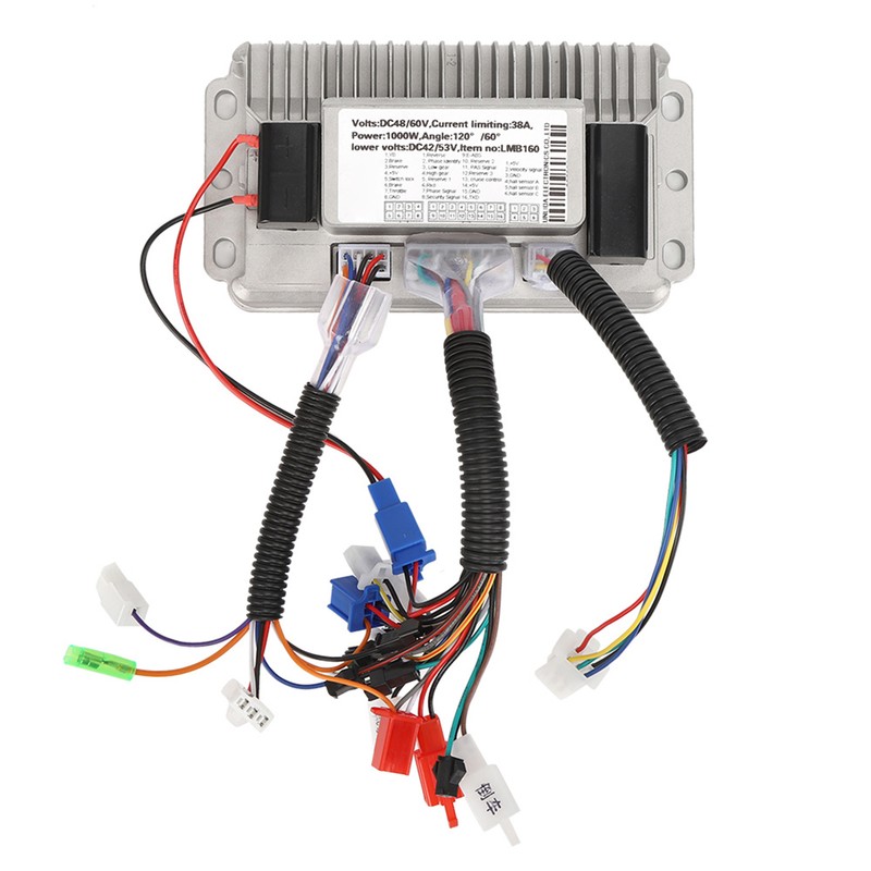 1000W Ebikes Brushless Controller Sine Waves 36V‑48V Universal 3 Mode