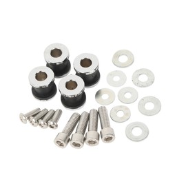 XMT-MOTO 4 Point Docking Hardware Kit for Harley touring 2014-Later models FLT, FLHT, FLHTCU,FLHRC, Road King, Street Glide, Electra Glide, Ultra Classic, Road Glide,Gloss Black