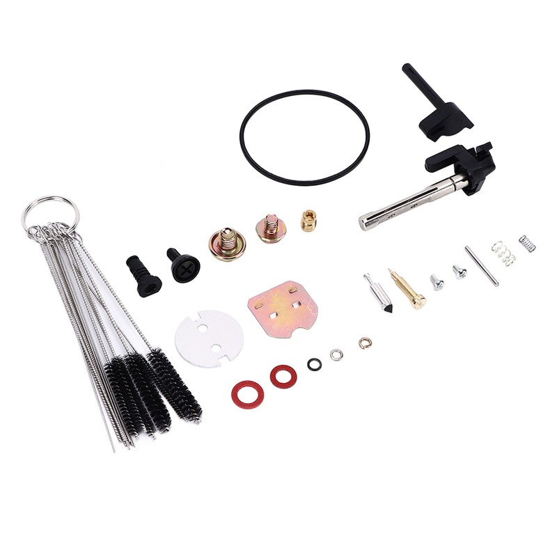 Carburetor Rebuild Repair Kit Cleaning Brush Set Rubber Metal ABS