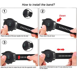 NotoCity Replacement Strap for Suunto 7/Suunto 9 Strap Sports Watch Strap for Suunto 7/Suunto 9 Baro/Suunto 9 Spartan/Suunto 9 GPS Sports Watch