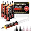 6 Tubes Cockroach Gel, Natural Formula Roach Gel with 2