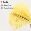 AiTodos® 800pcs Sticky Notes 76x76mm, 100 Sheets/Pad, Yellow Self-Sticky Notes,